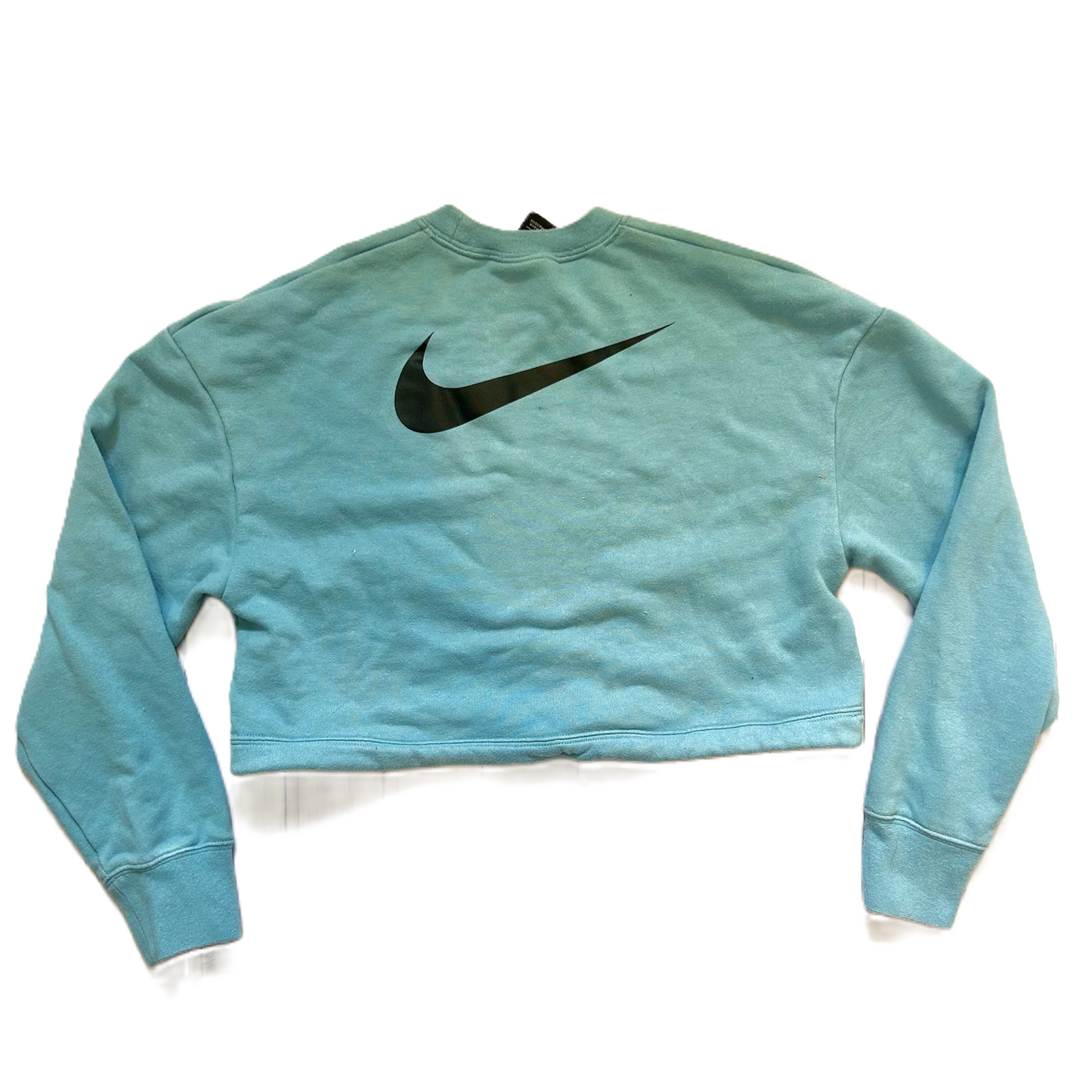 Athletic Top Long Sleeve Crewneck By Nike Apparel In Blue, Size: Xs