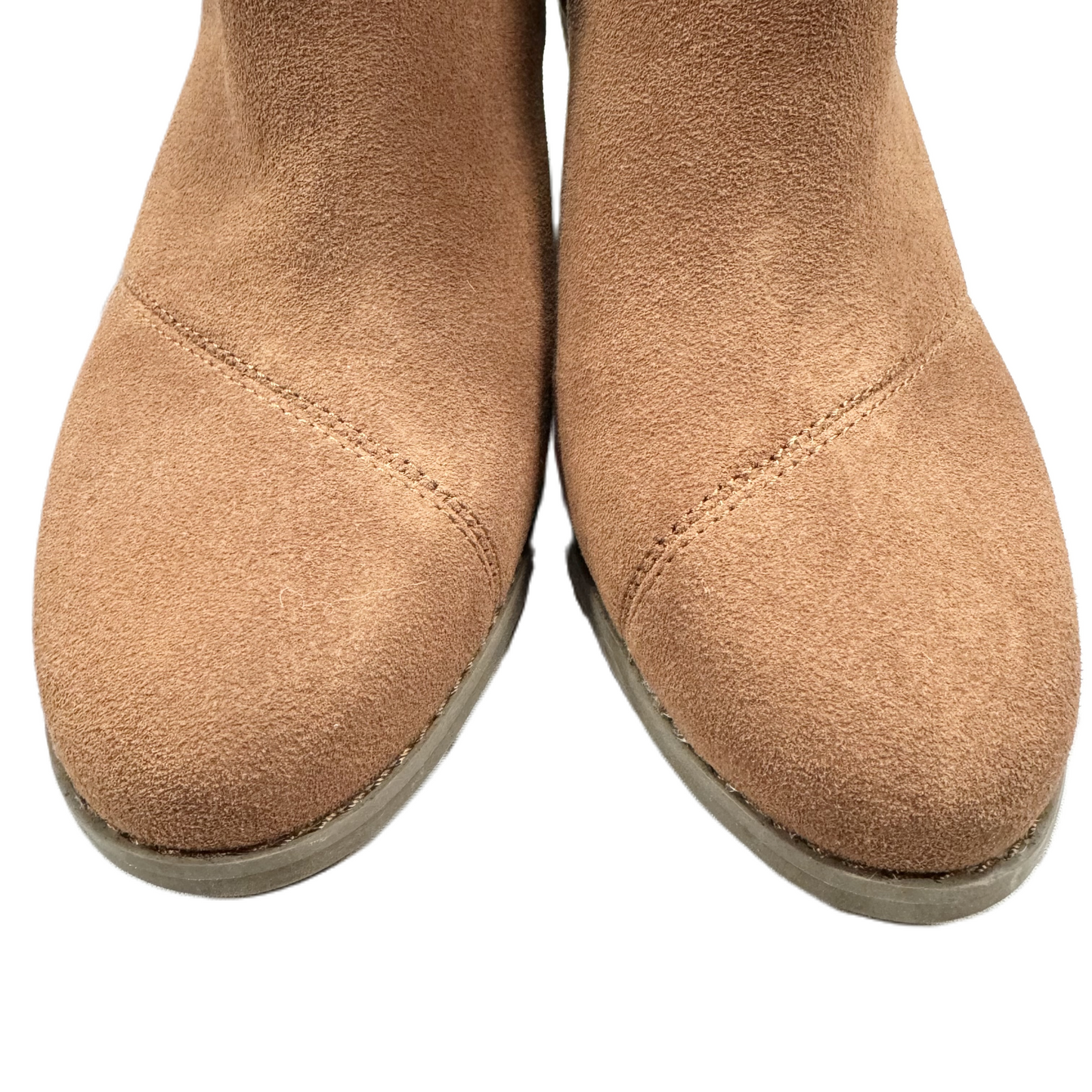 Boots Ankle Heels By Toms In Brown, Size: 9