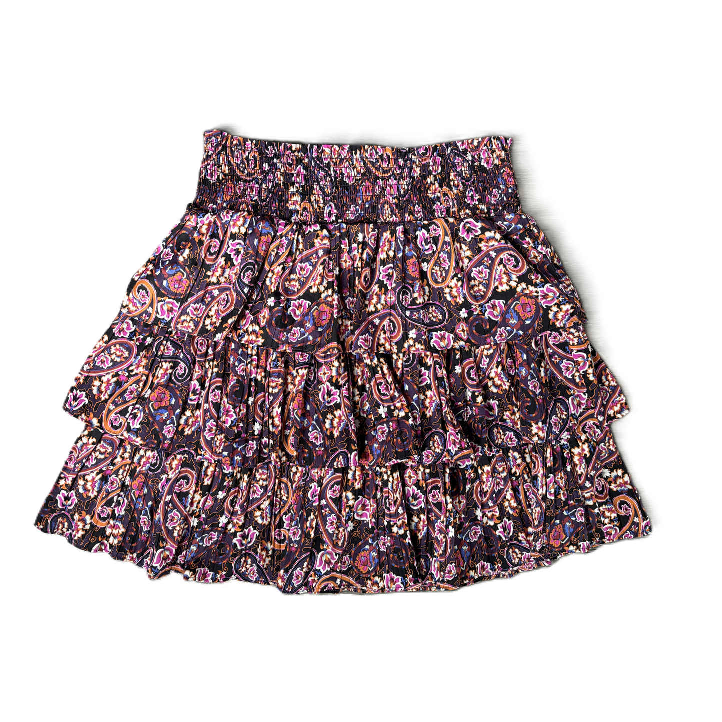 Skirt Mini & Short By Anthropologie In Paisley Print, Size: M