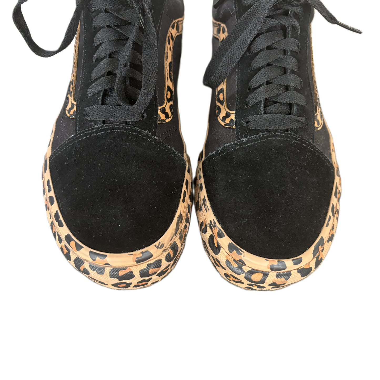 Shoes Sneakers By Vans In Animal Print, Size: 8.5