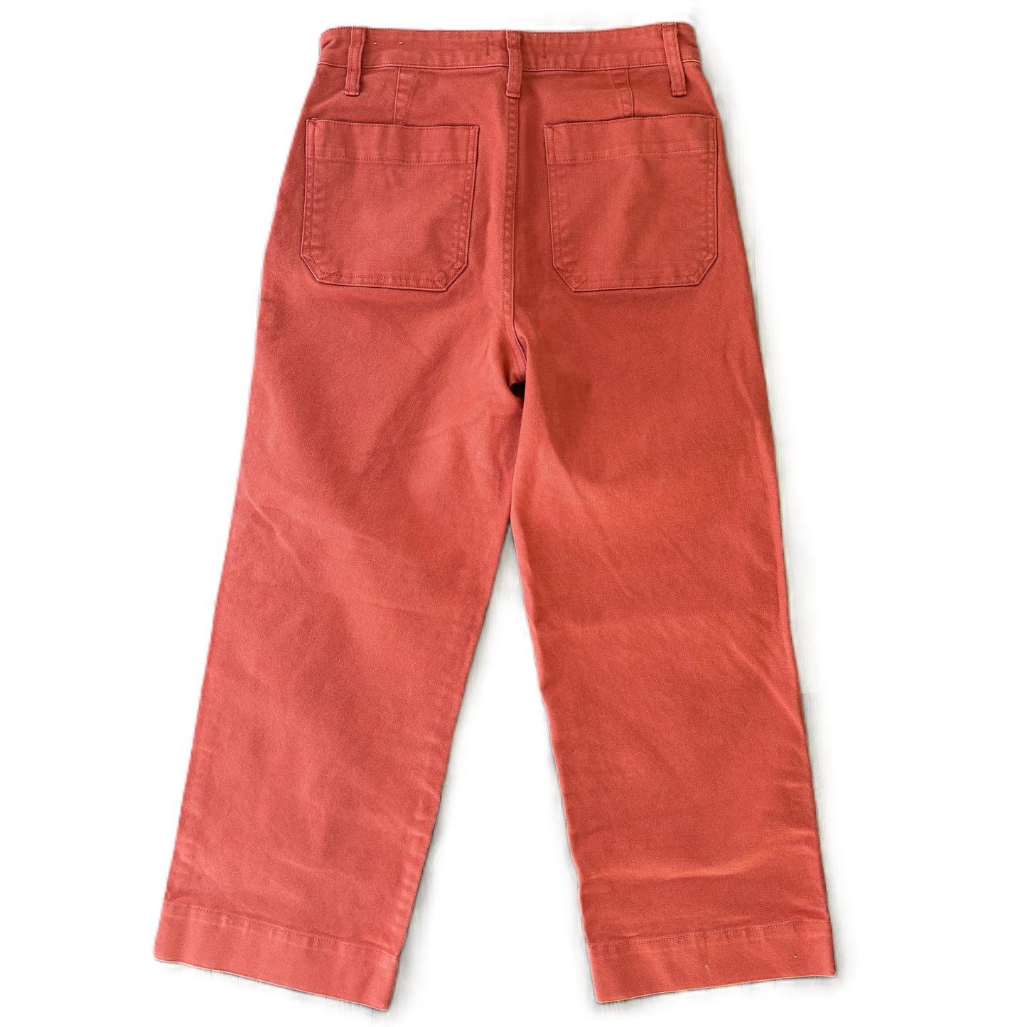 Pants Wide Leg By Madewell In Orange, Size: 2