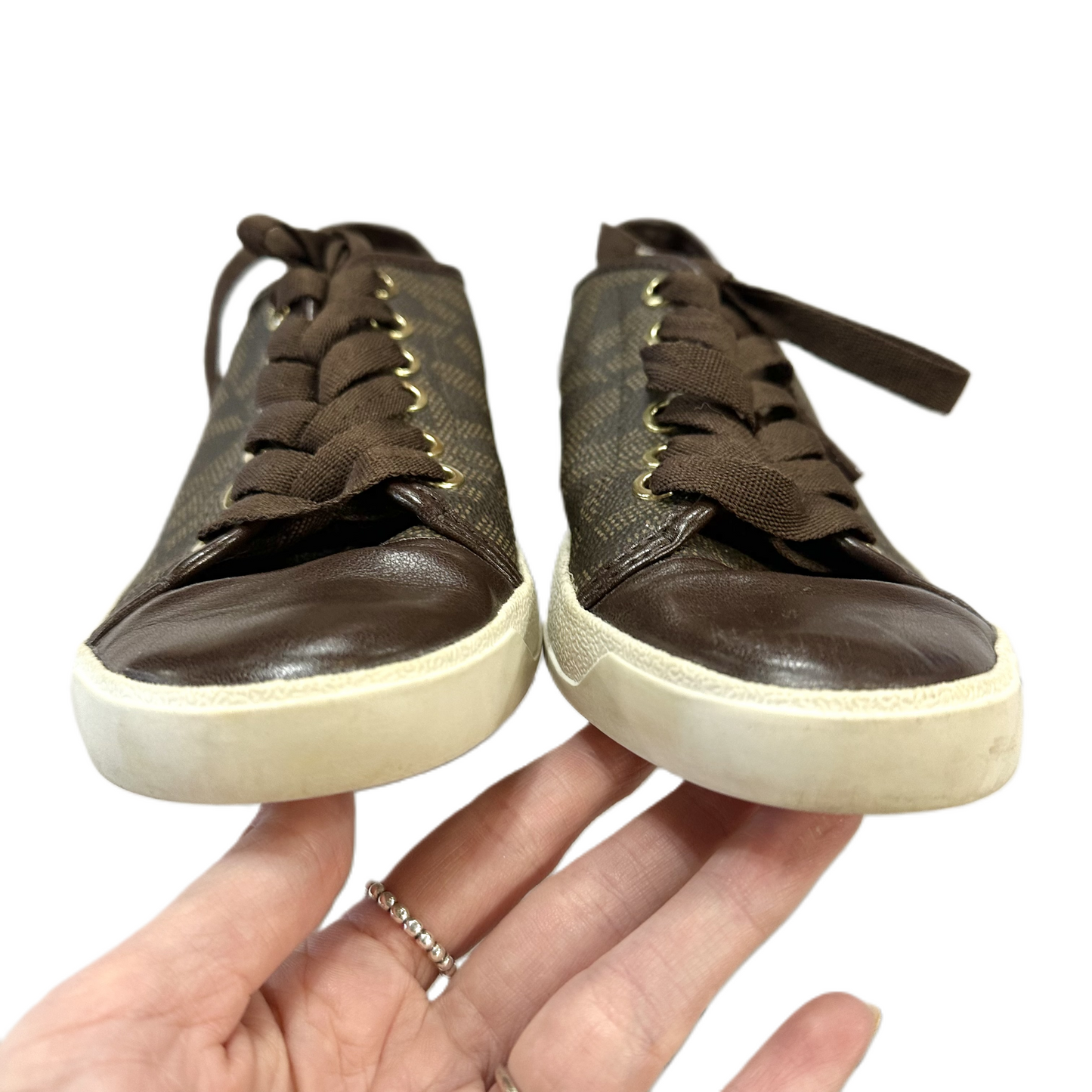 Shoes Sneakers By Michael By Michael Kors In Brown, Size: 6