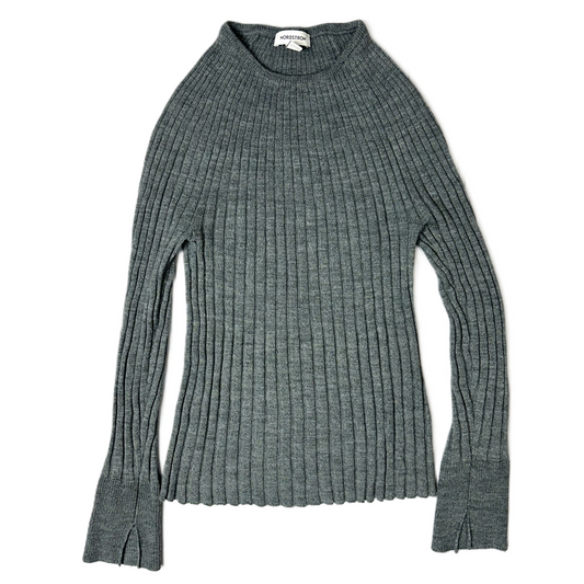 Sweater By Nordstrom In Grey, Size: Xs