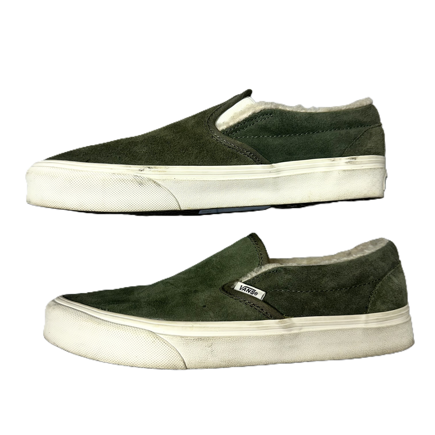 Shoes Sneakers By Vans In Green, Size: 8.5