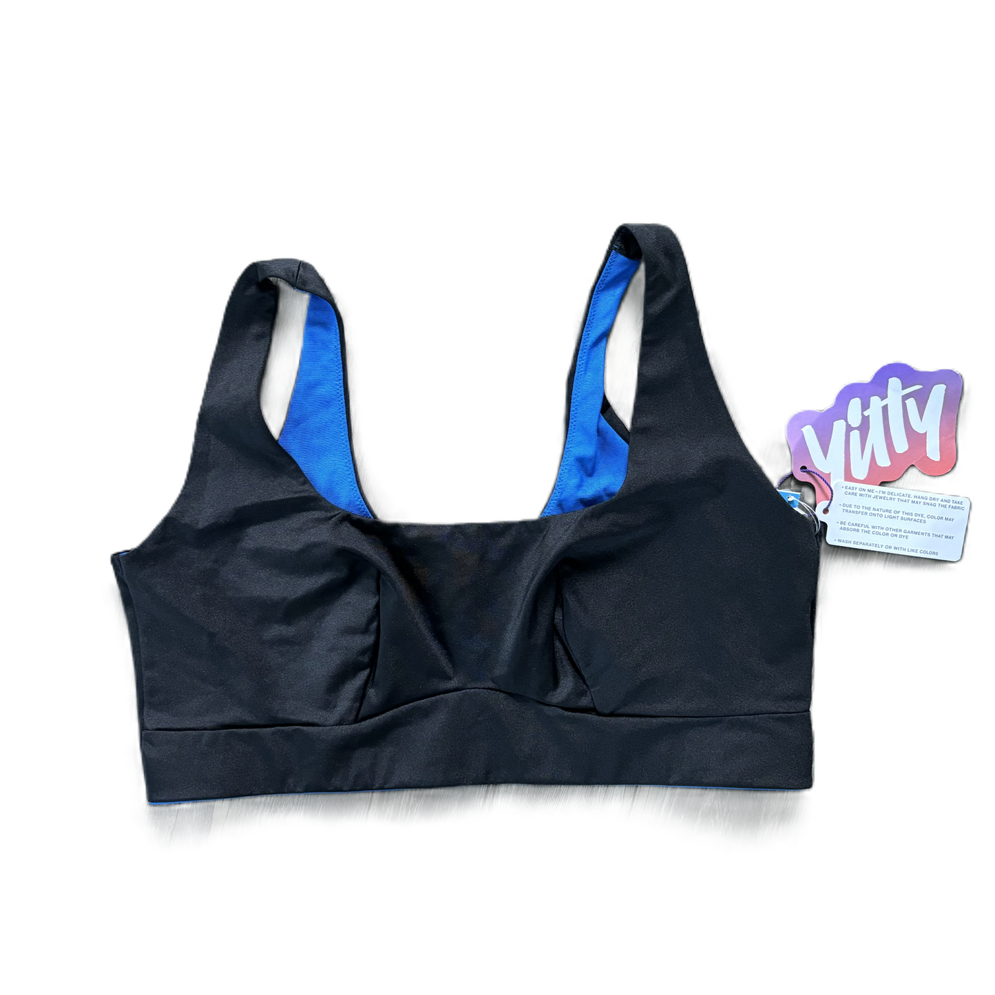 Athletic Bra By Yitty In Black, Size: 1x