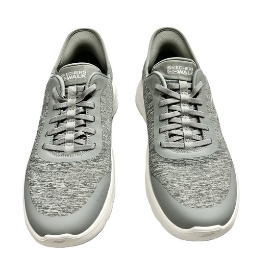 Shoes Athletic By Skechers In Grey, Size: 9