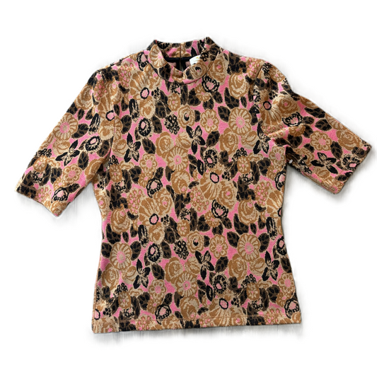 Top Short Sleeve By Maeve In Floral Print, Size: Xs