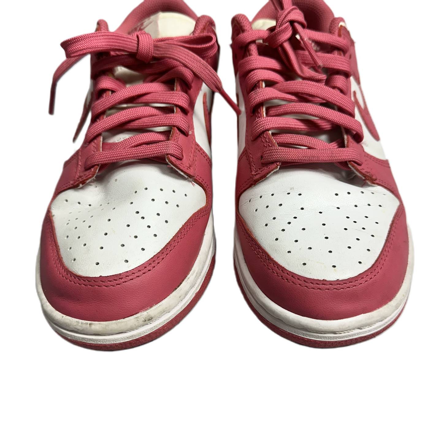 Shoes Sneakers By Nike In Pink & White, Size: 8