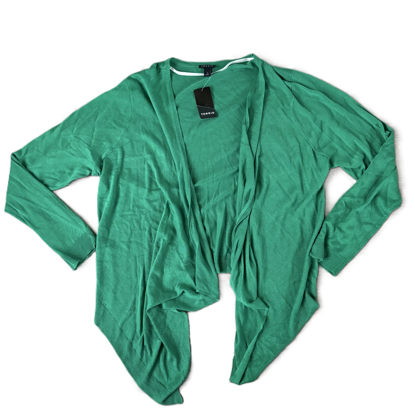 Cardigan By Torrid In Green, Size: 1x