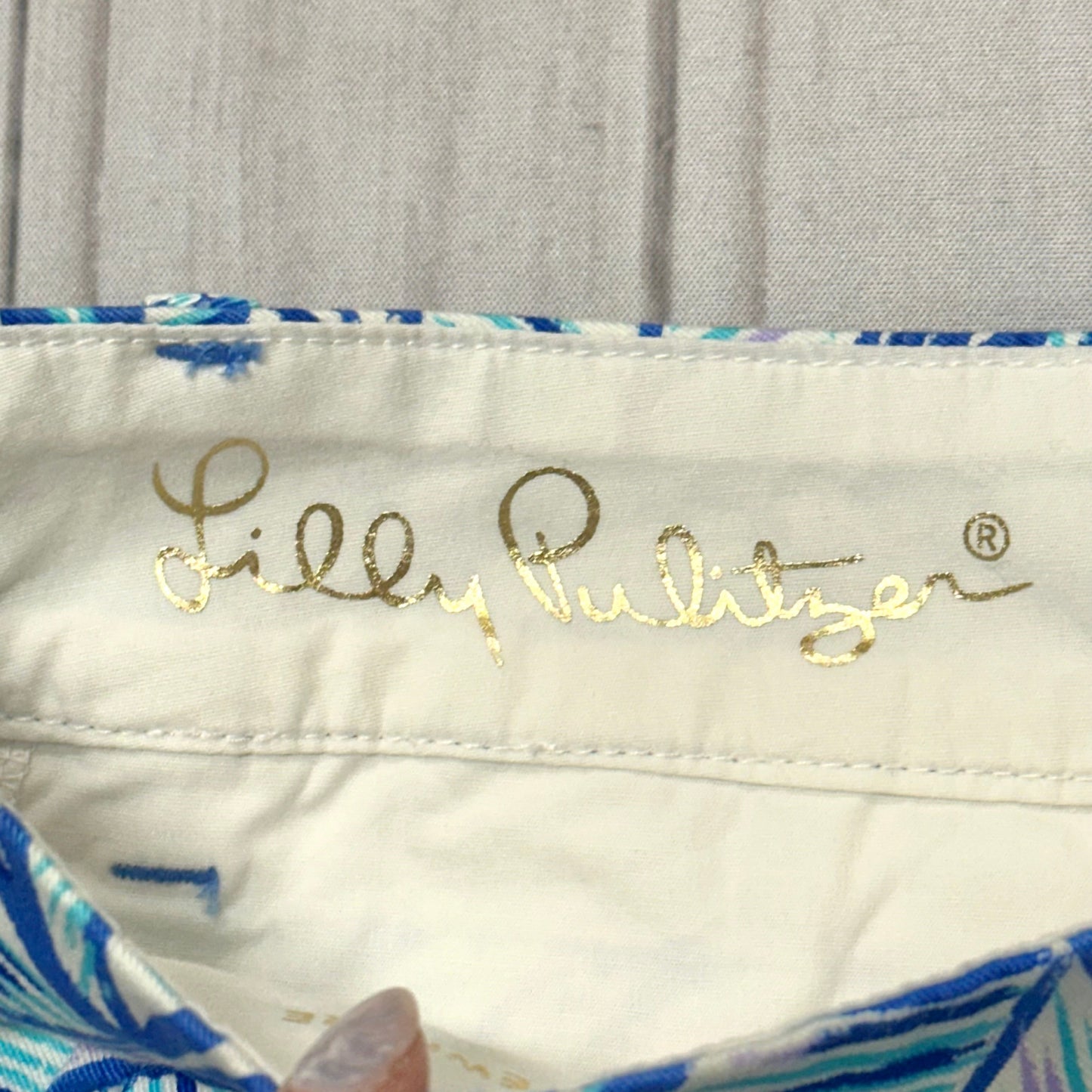 Shorts Designer By Lilly Pulitzer In Blue, Size: 2