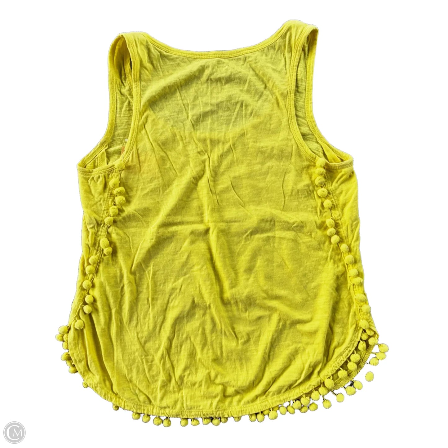 Top Sleeveless Designer By Lilly Pulitzer In Yellow, Size: Xxs