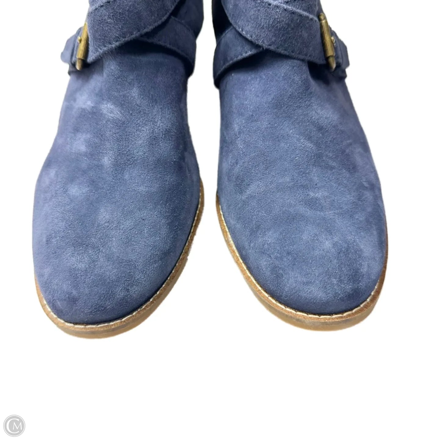 Boots Leather By Cole-haan In Blue, Size: 9.5