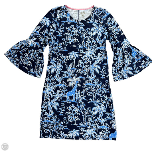 Dress Designer By Lilly Pulitzer In Navy, Size: M
