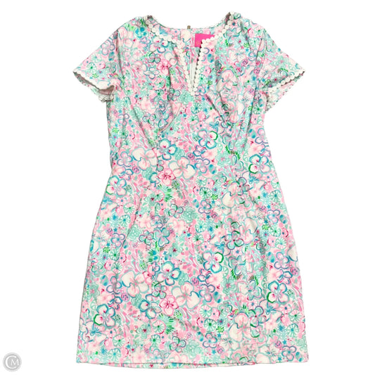 Dress Designer By Lilly Pulitzer In Floral Print, Size: S