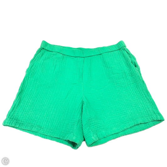 Shorts By J. Jill In Green, Size: Xl