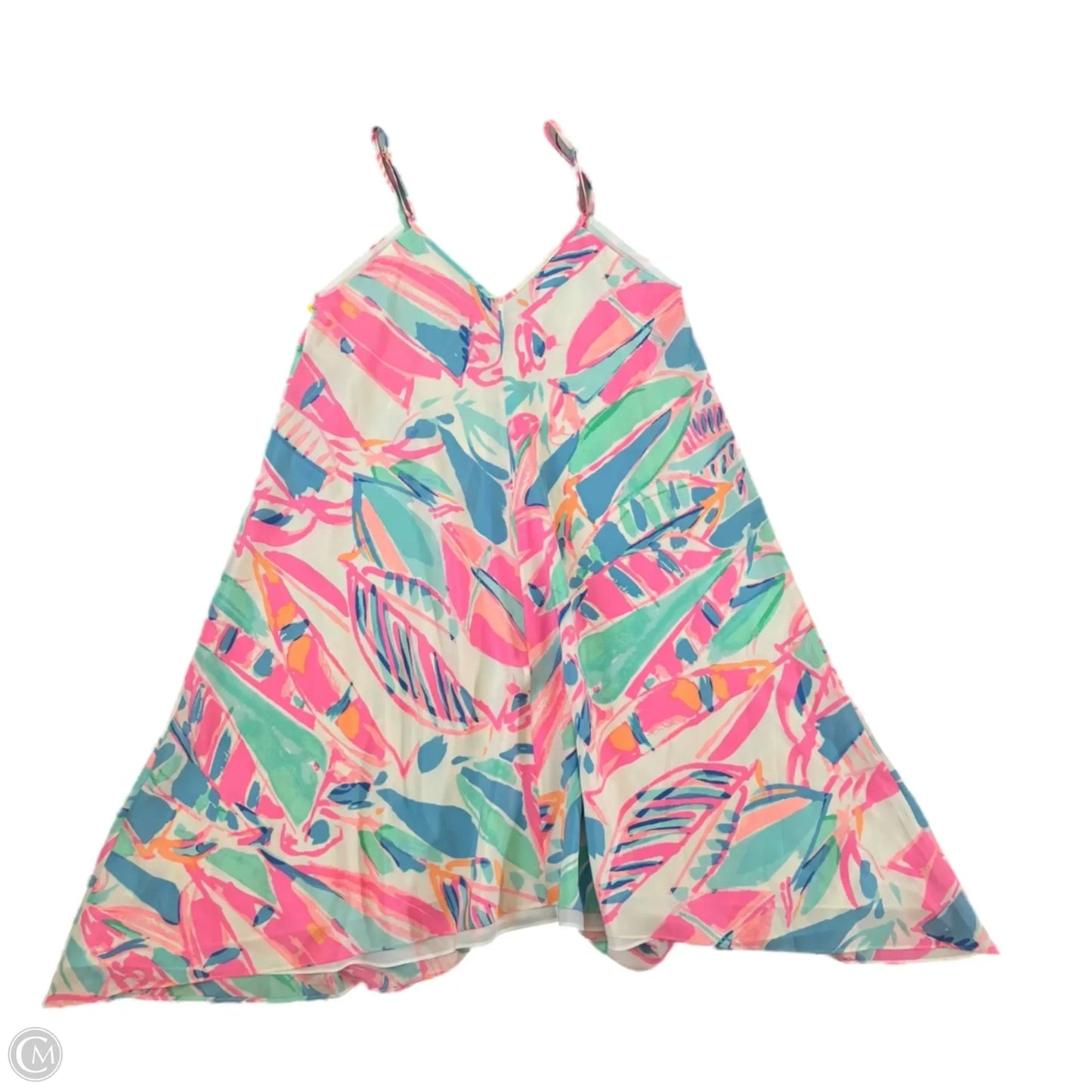 Dress Designer By Lilly Pulitzer In Pink & White, Size: Xxs