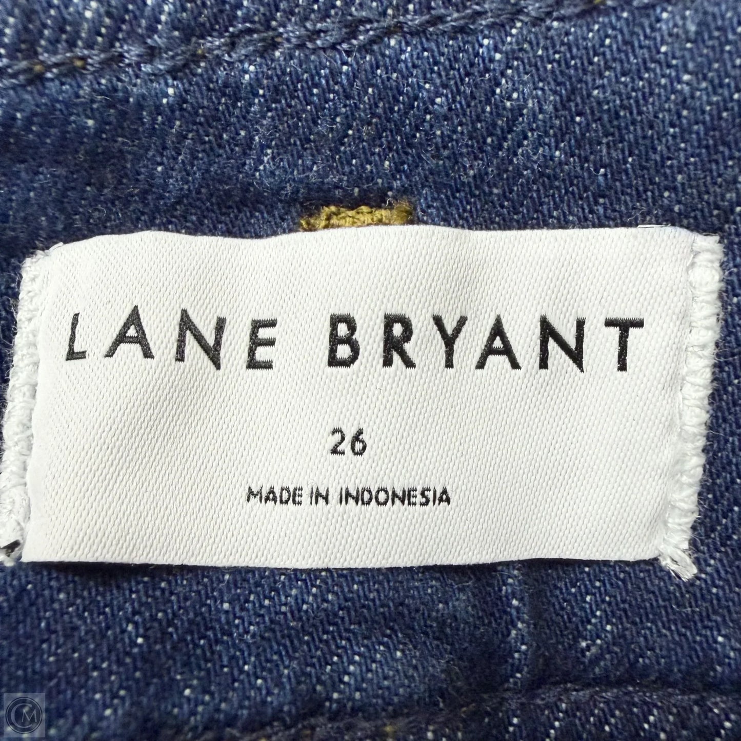 Jeans Wide Leg By Lane Bryant In Blue Denim, Size: 26