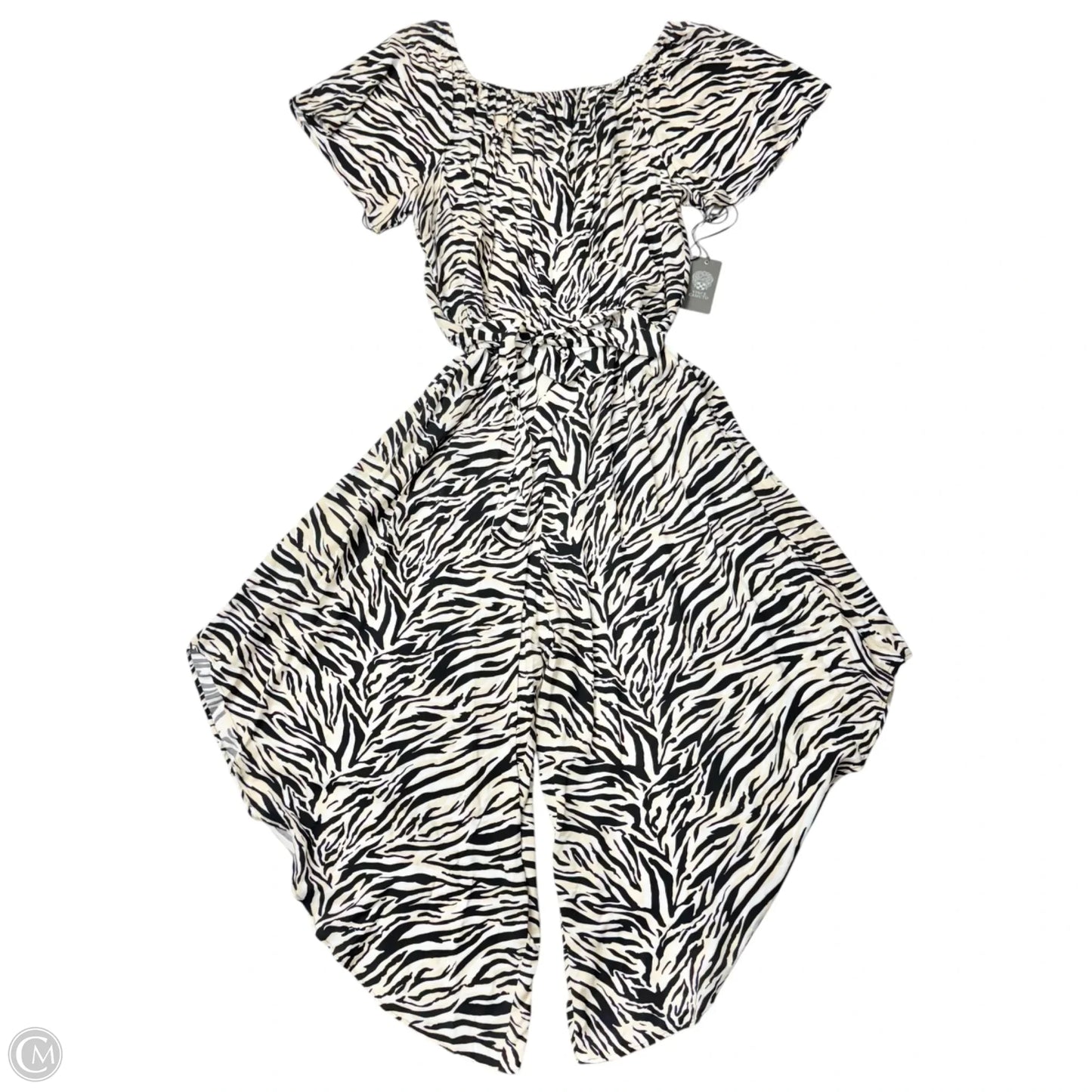 Jumpsuit By Vince Camuto In Zebra Print, Size: 3x