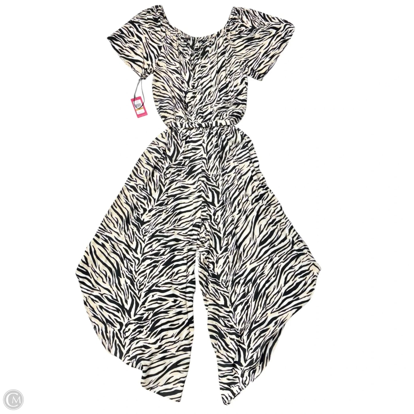Jumpsuit By Vince Camuto In Zebra Print, Size: 3x