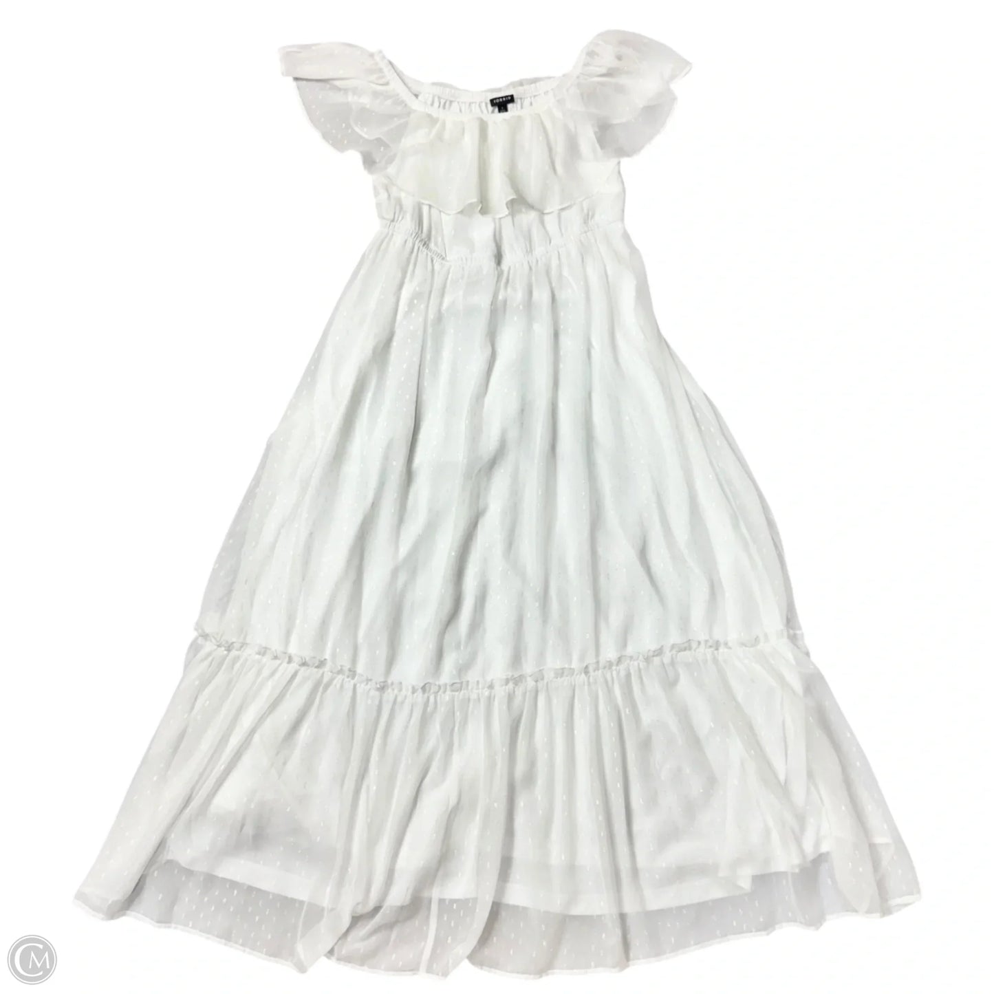 Dress Casual Maxi By Torrid In White, Size: 1x