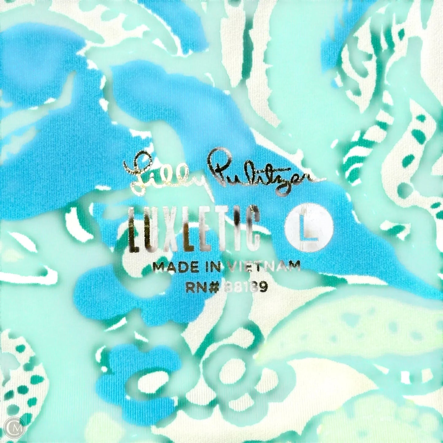 Pants Designer By Lilly Pulitzer In Floral Print, Size: L