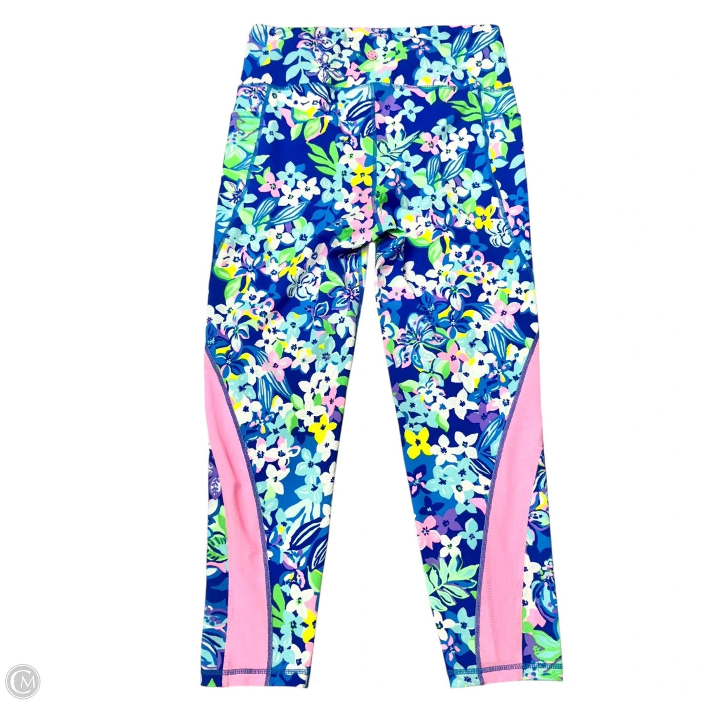 Pants Designer By Lilly Pulitzer In Floral Print, Size: L