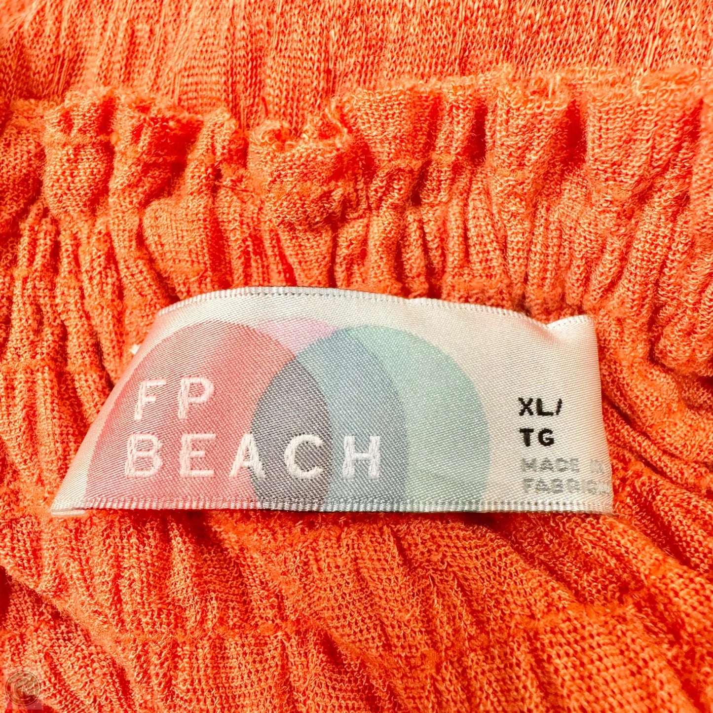 Dress Casual Maxi By Free People In Orange, Size: Xl