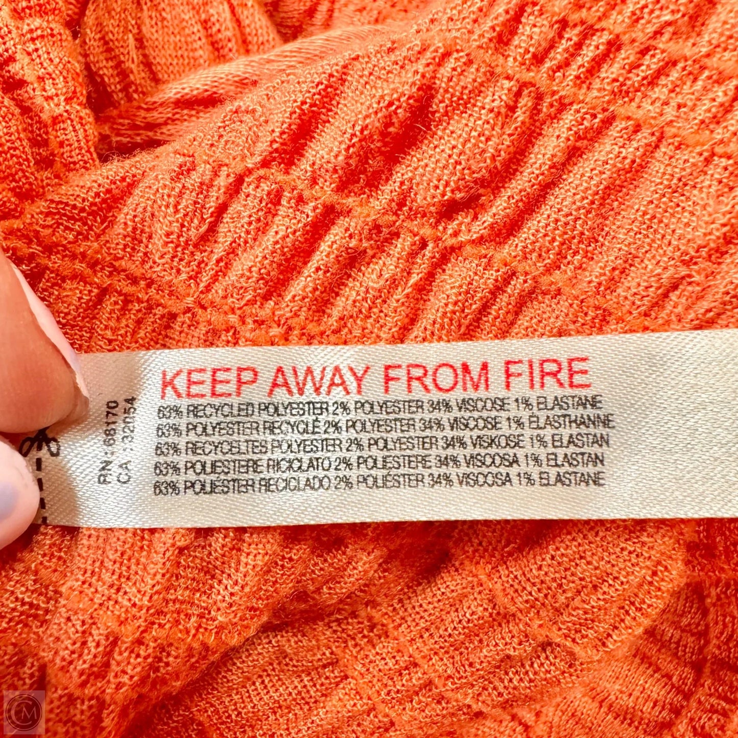 Dress Casual Maxi By Free People In Orange, Size: Xl