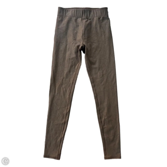 Athletic Leggings By Alo In Brown, Size: S