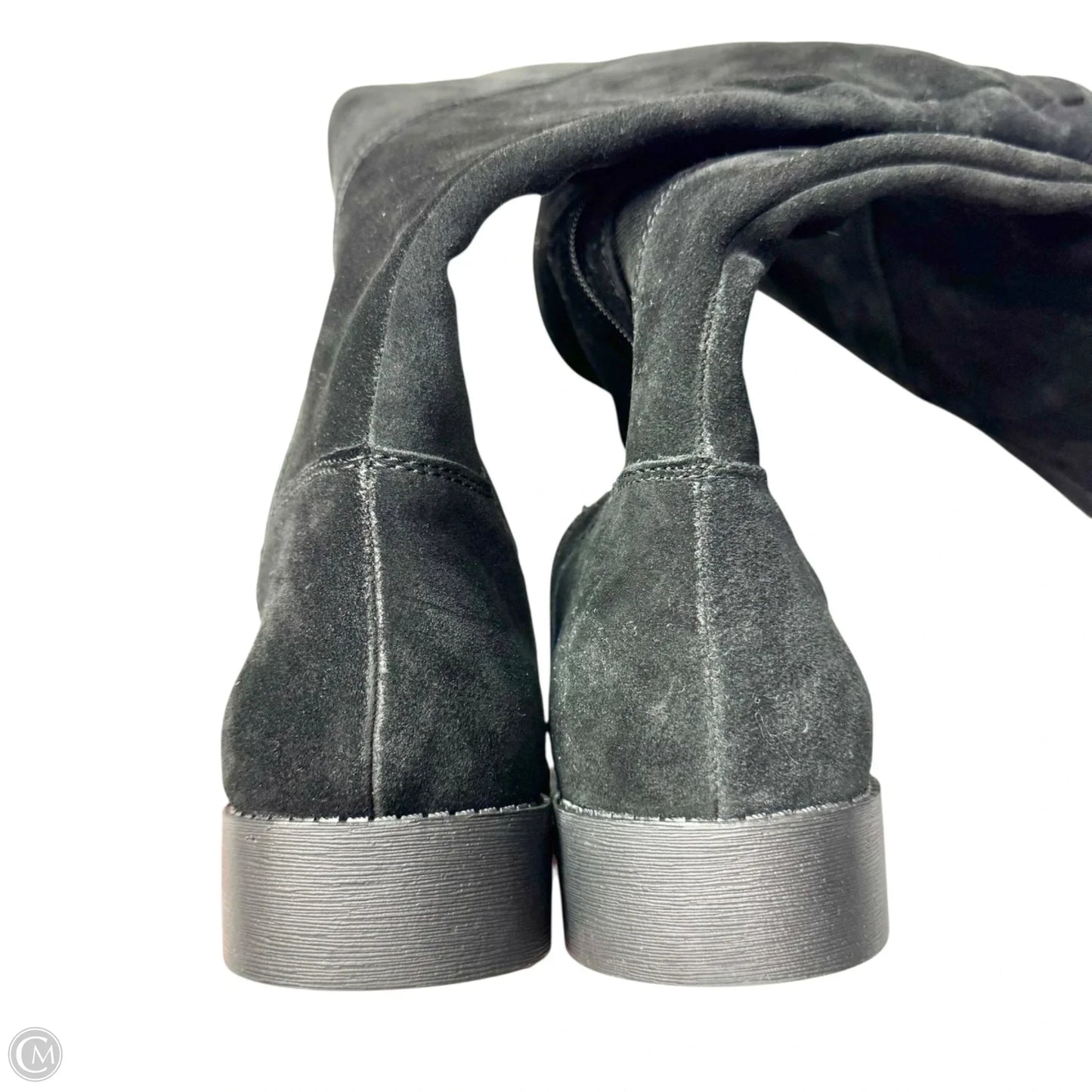 Boots Over-the-knee Flats By Torrid In Black, Size: 10