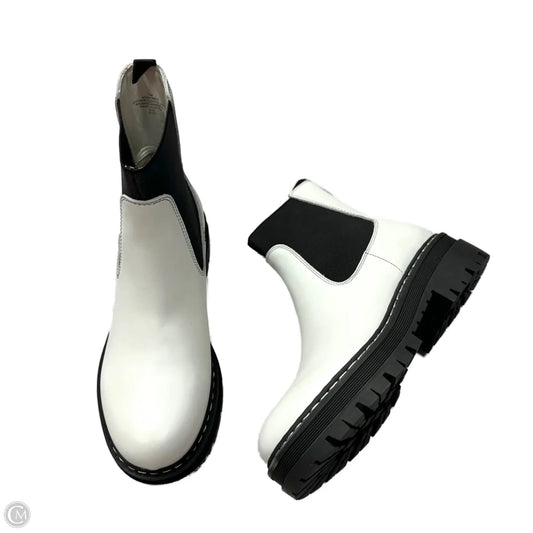 Boots Leather By Marc Fisher In White, Size: 7
