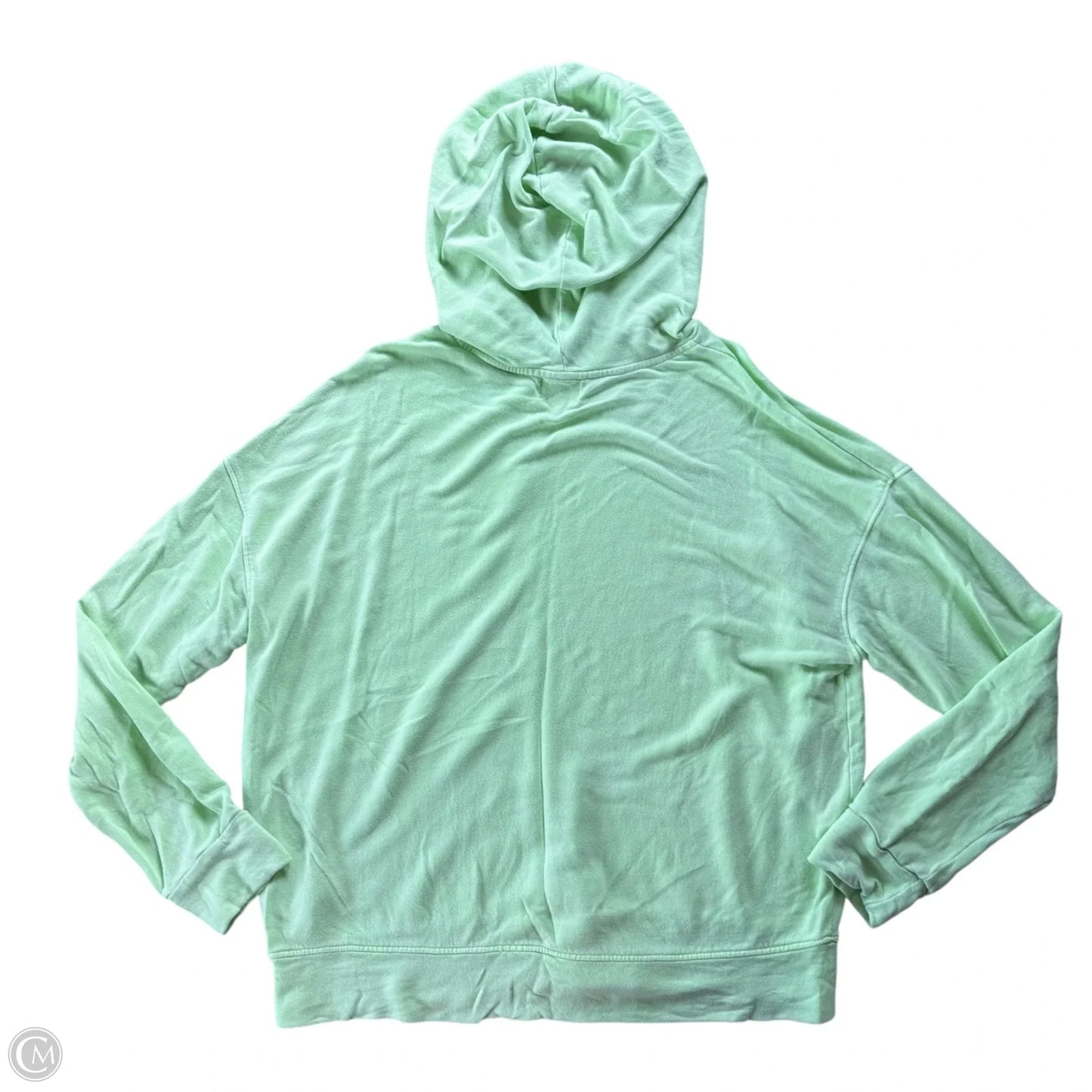 Sweatshirt Hoodie By Sundry In Green, Size: M