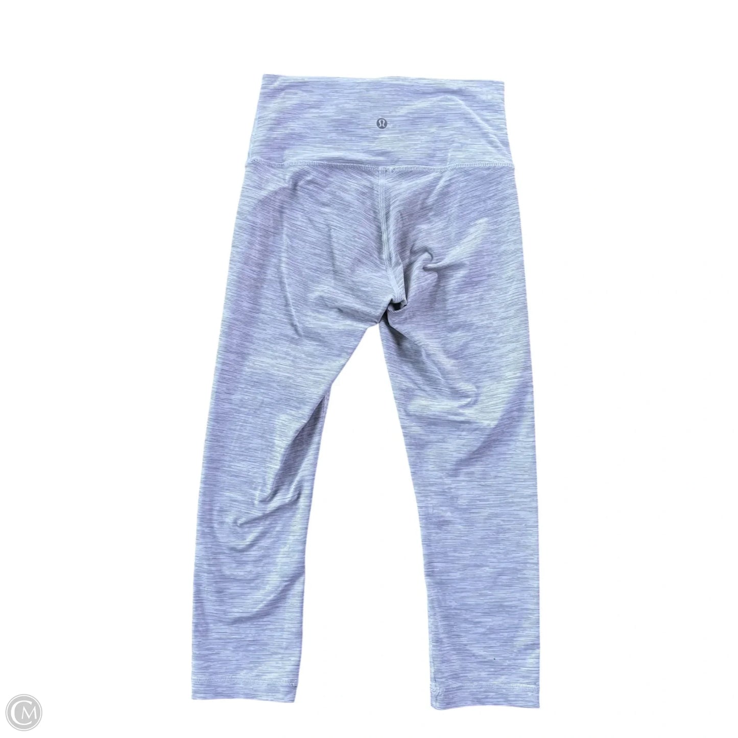 Athletic Leggings Capris By Lululemon In Grey, Size: S