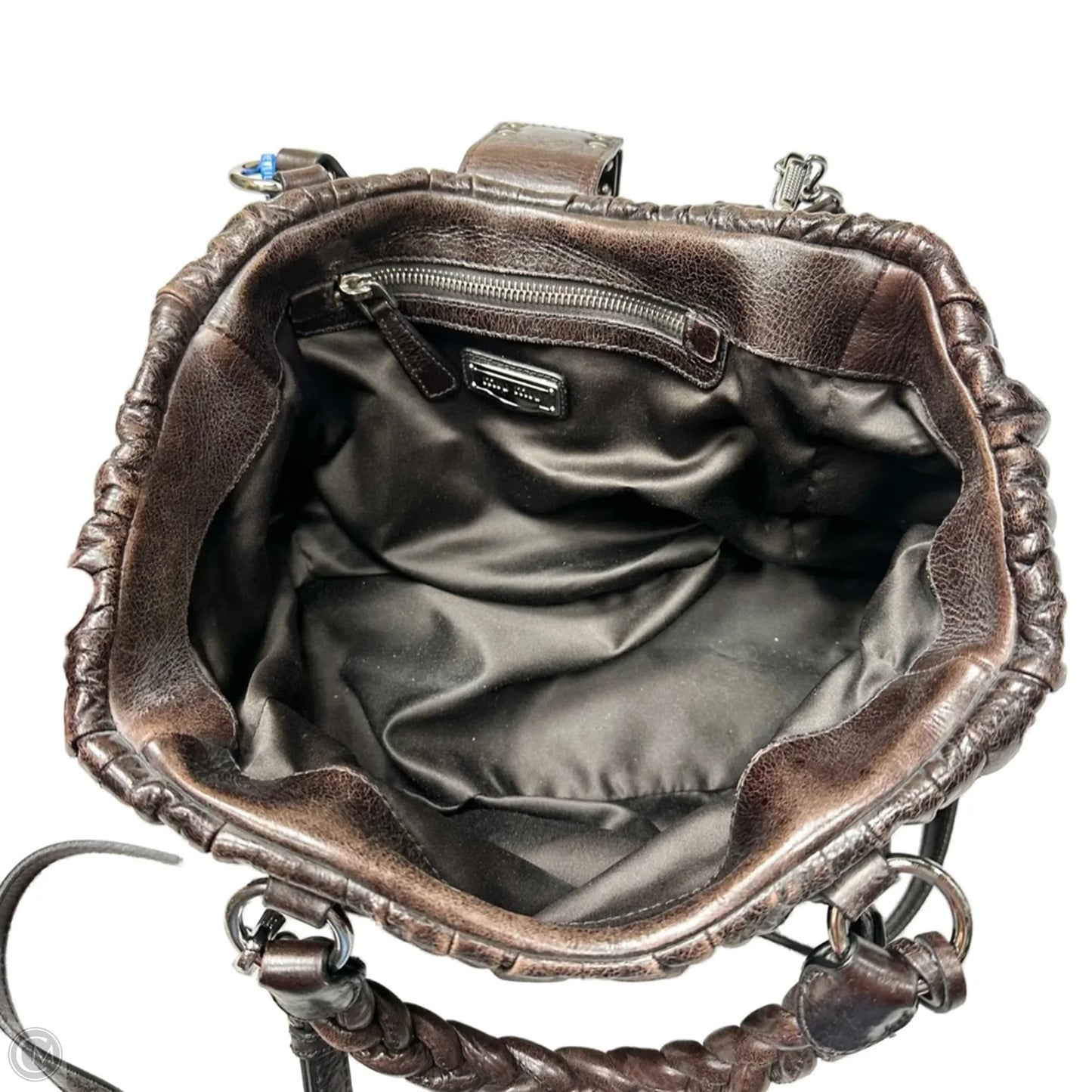 Handbag Luxury Designer By Miu Miu, Size: Medium