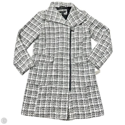 Coat Other By Halogen In Black & White, Size: M