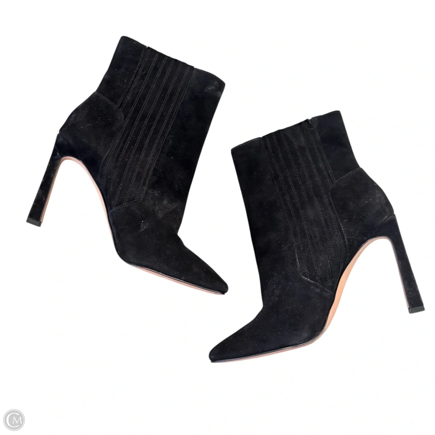 Boots Leather By Vince Camuto In Black, Size: 9.5