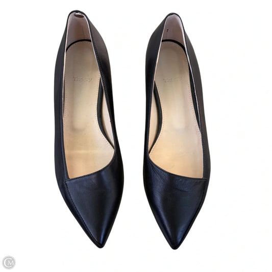 Shoes Flats By Theory In Black, Size: 8