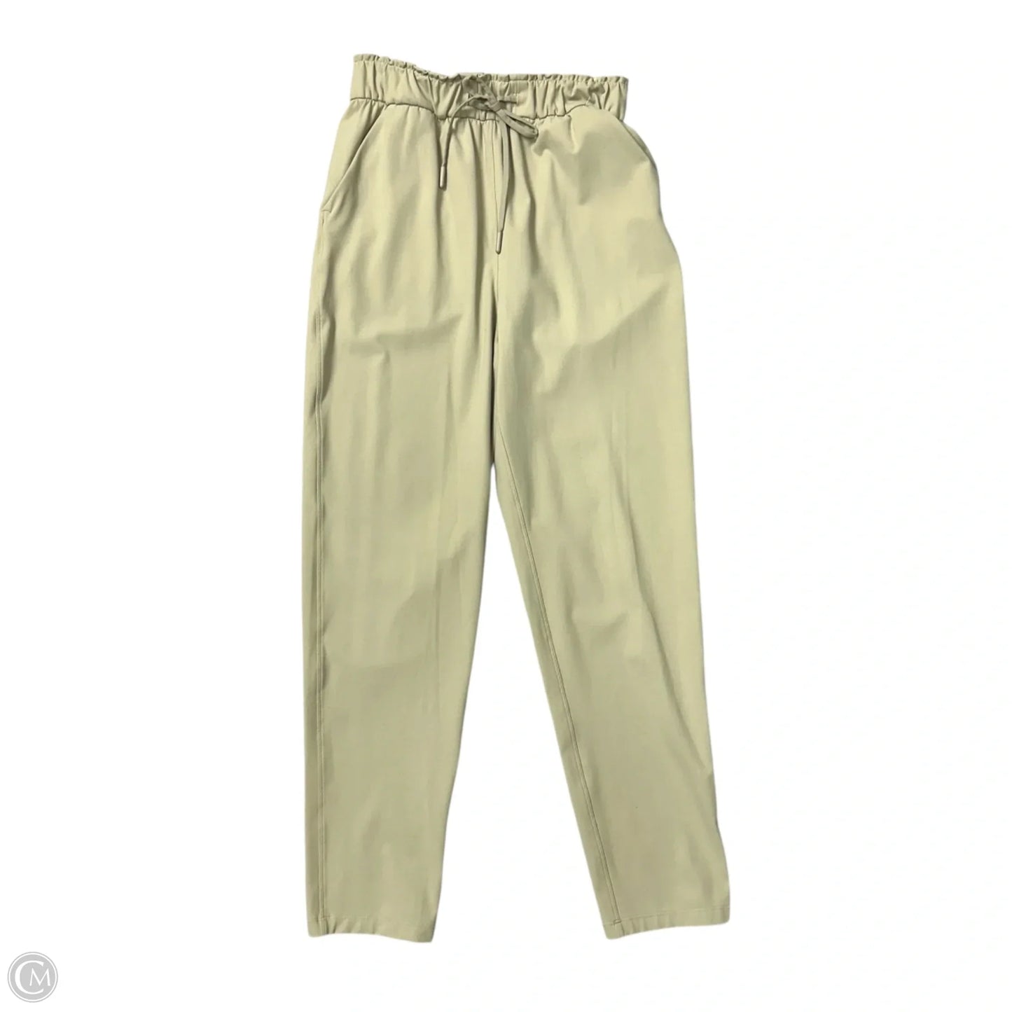 Athletic Pants By Lululemon In Tan, Size: S