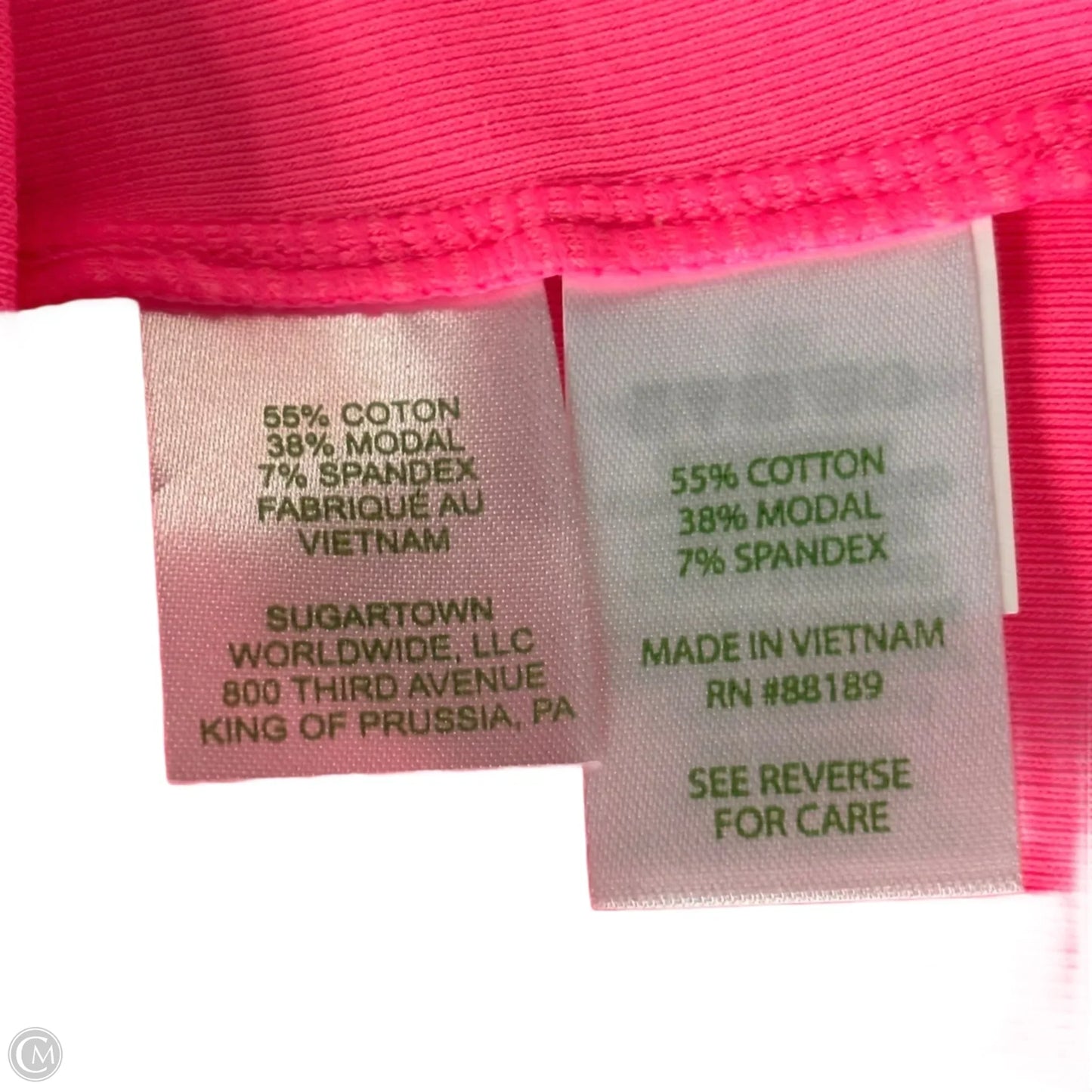 Top Long Sleeve Designer By Lilly Pulitzer In Pink, Size: S