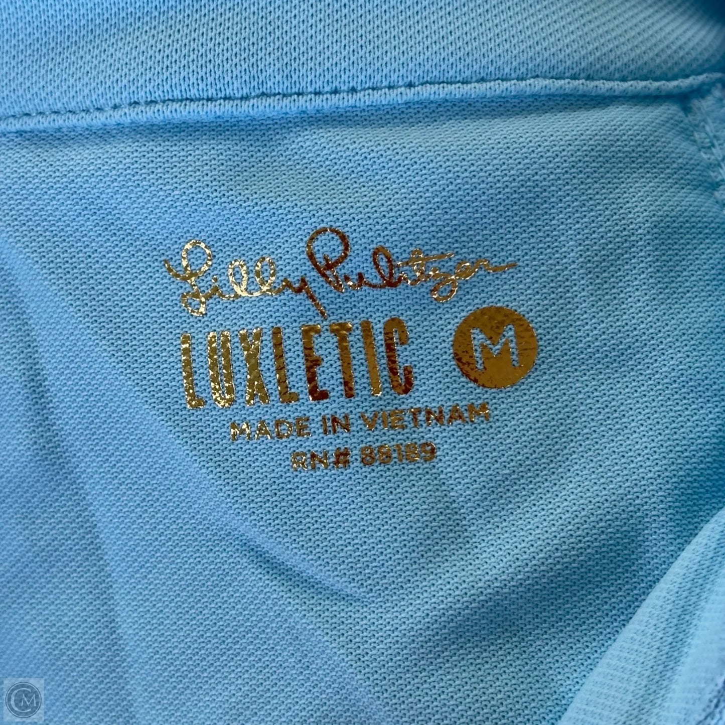 Top Sleeveless Designer By Lilly Pulitzer In Blue, Size: M