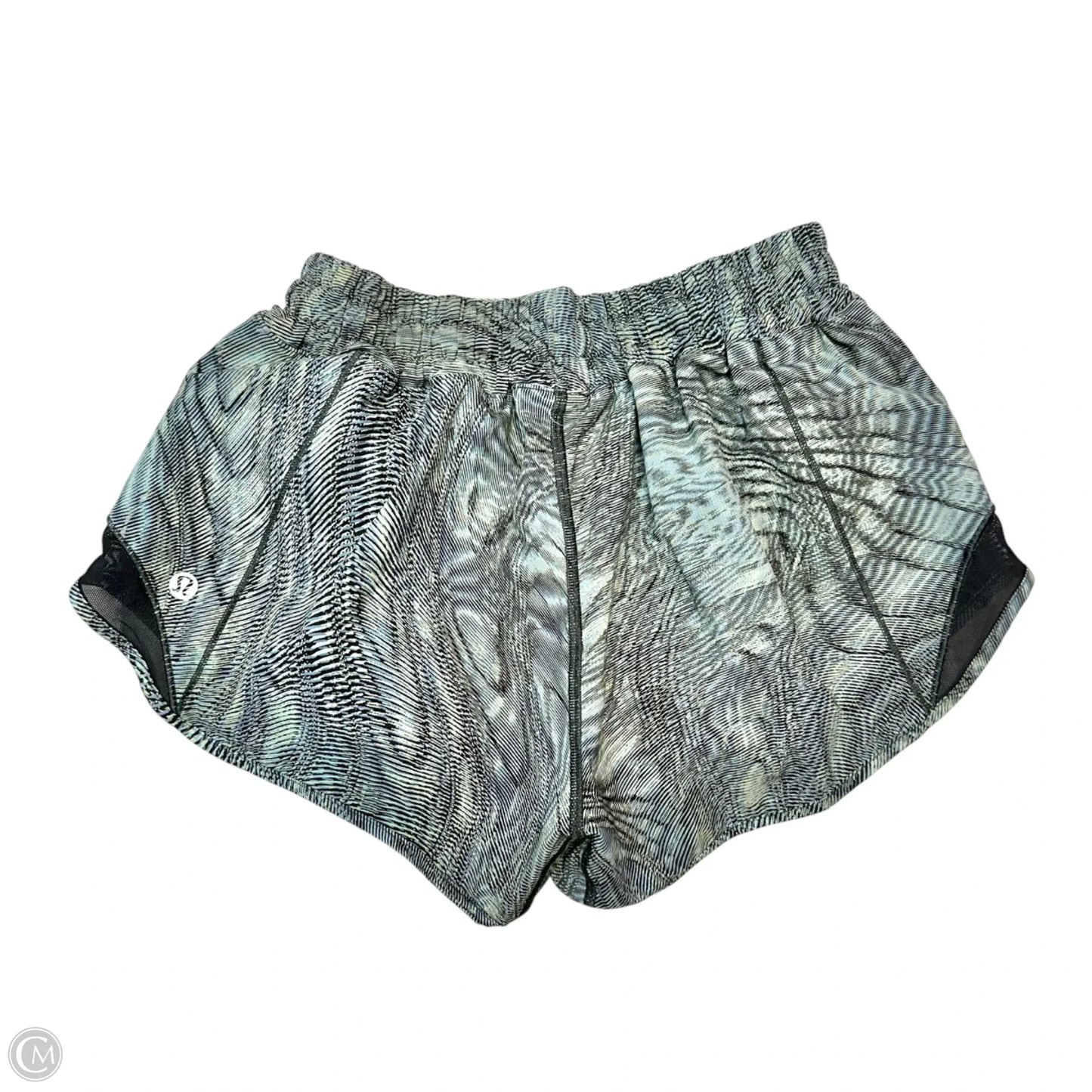 Athletic Shorts By Lululemon In Green, Size: S