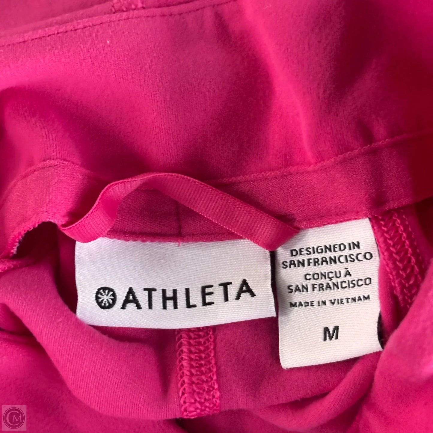 Athletic Jacket By Athleta In Pink, Size: M