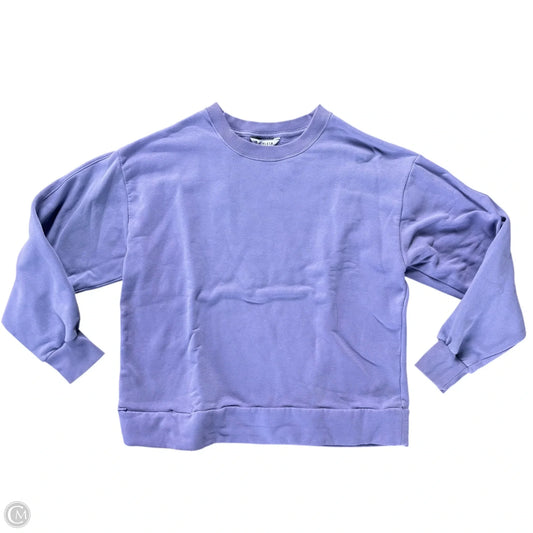 Athletic Sweatshirt Crewneck By Athleta In Purple, Size: M