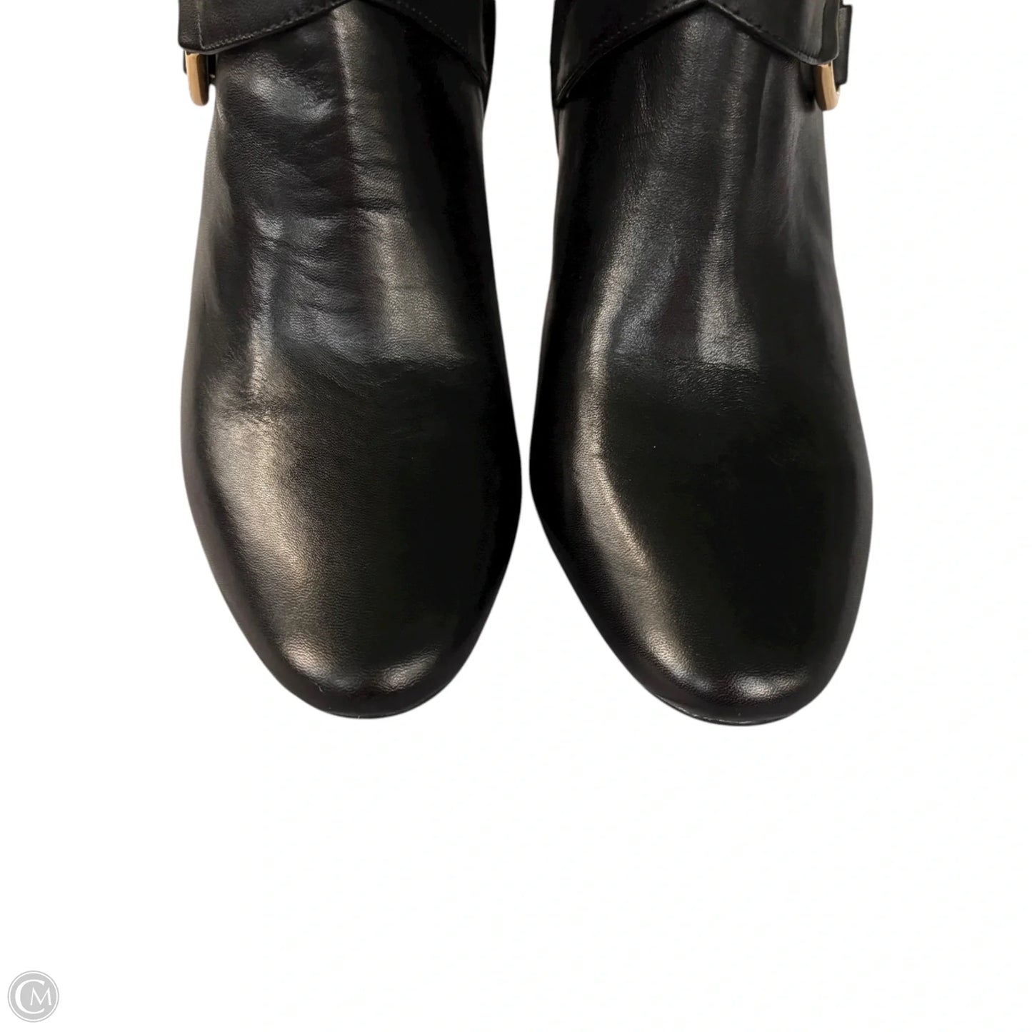 Boots Leather By Lauren By Ralph Lauren In Black, Size: 7