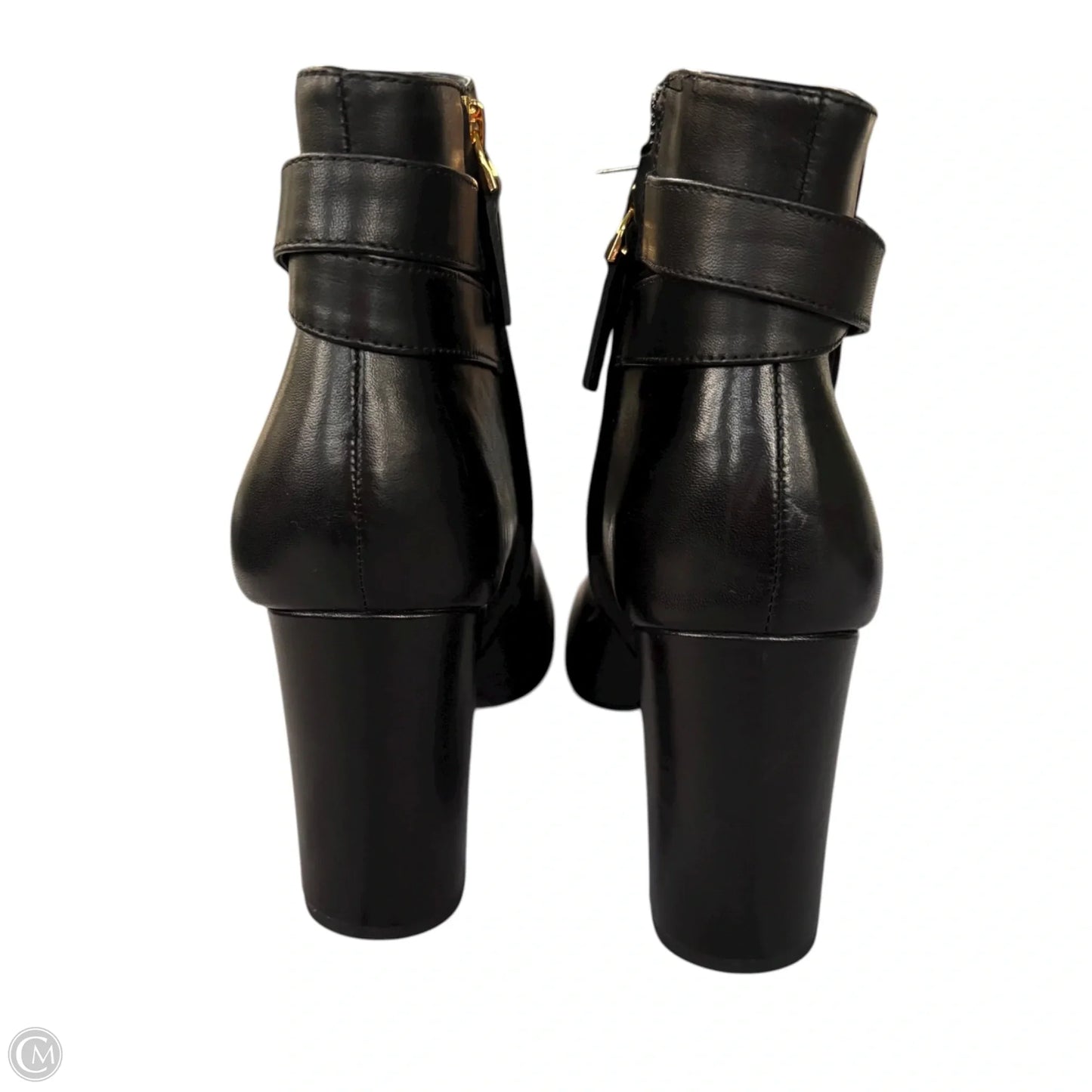 Boots Leather By Lauren By Ralph Lauren In Black, Size: 7