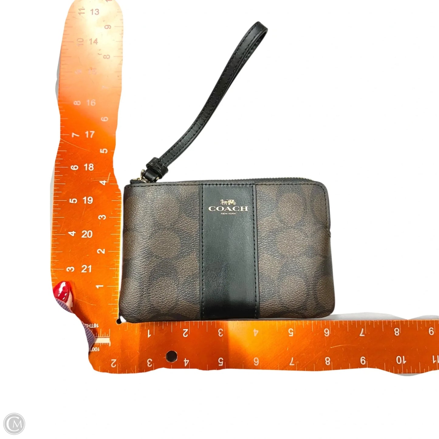 Wristlet Designer By Coach, Size: Small