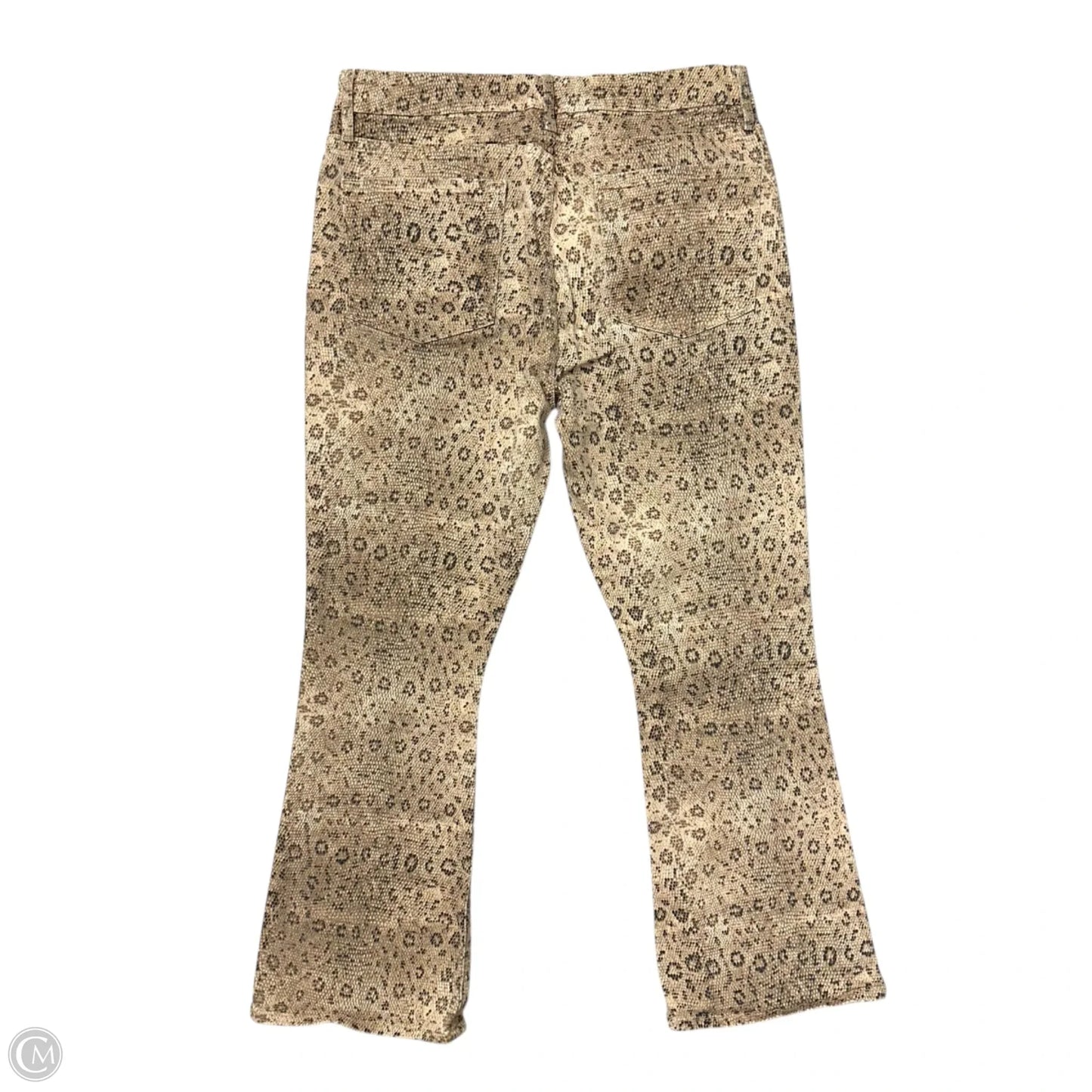 Jeans Boot Cut By Frame In Animal Print, Size: 12