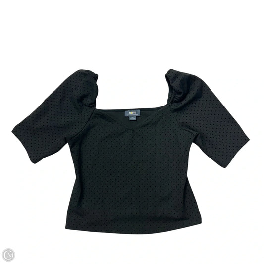 Top Short Sleeve By Maeve In Polkadot Pattern, Size: S