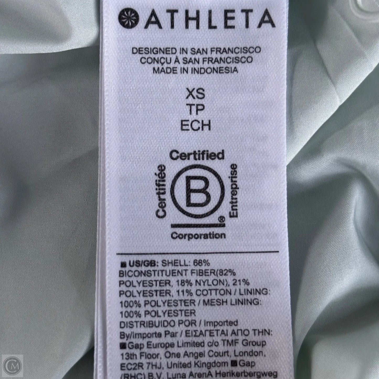 Athletic Jacket By Athleta In Blue, Size: Xs