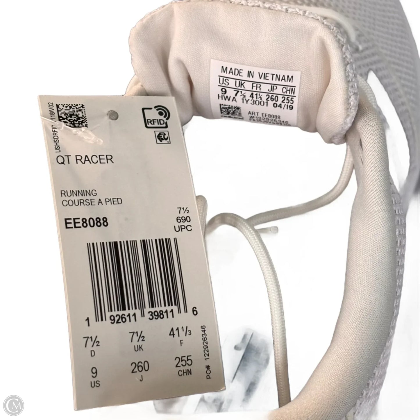 Shoes Athletic By Adidas In Cream, Size: 9